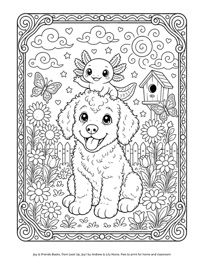 Coloring page: Nova Rides on Waffles